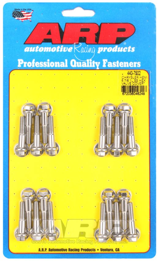 ARP ARP440-7502 Valve Cover Bolt Kit 6pt Mopar 5.7/6.1L Hemi