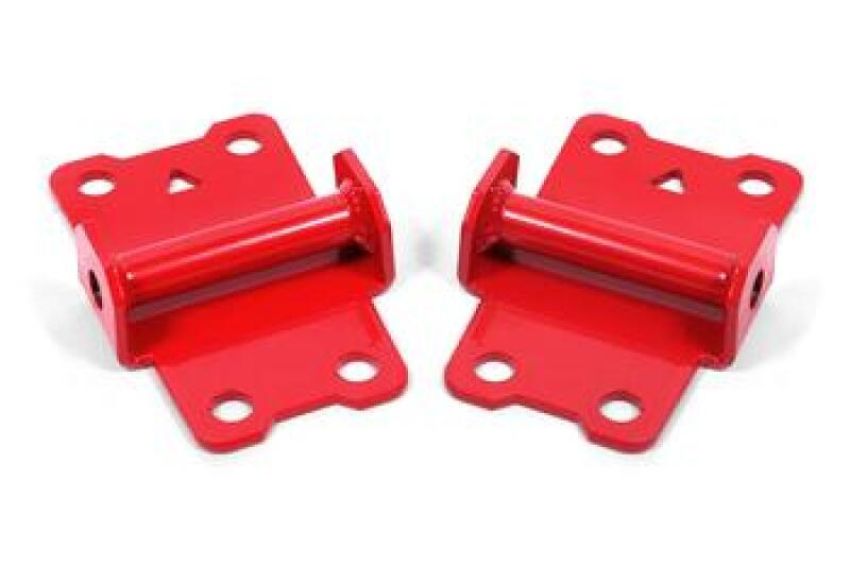 BMR Suspension MM334R BMR 82-92 F-Body Motor Mount Kit, Lower Solid - Red