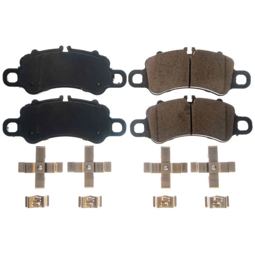 PowerStop 17-1905 PowerStop - Z17 Low-Dust Ceramic Brake Pads with Hardware