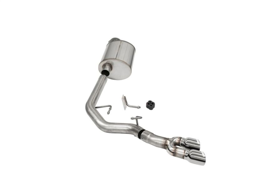 Corsa Performance 21153 3.0in. Front of Tire Exit Catback Exhaust System with Twin 3.5in. Tips