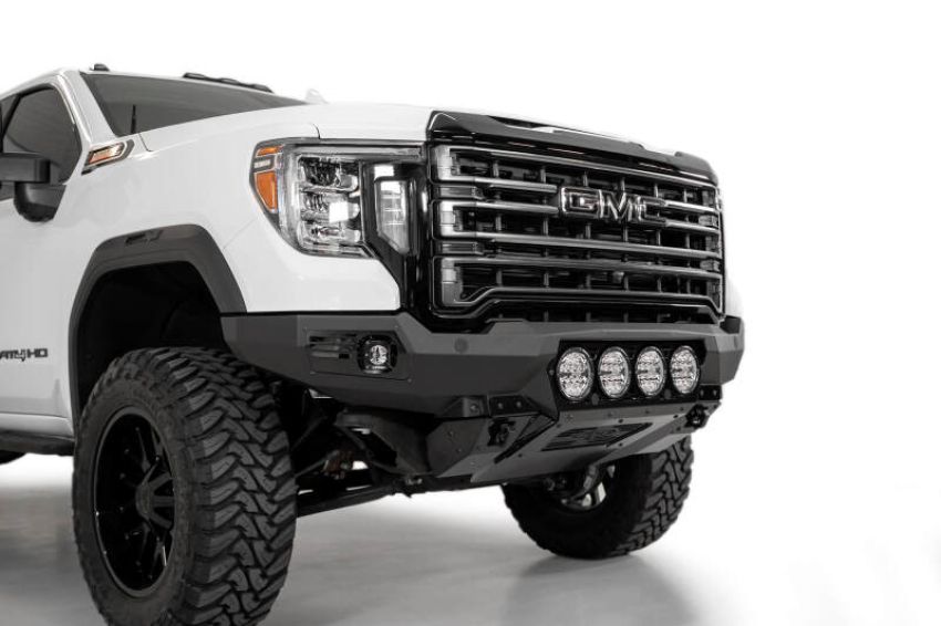 Addictive Desert Designs F460014110103 20-23 GMC Sierra 2500/3500 Bomber Front Bumper - Black