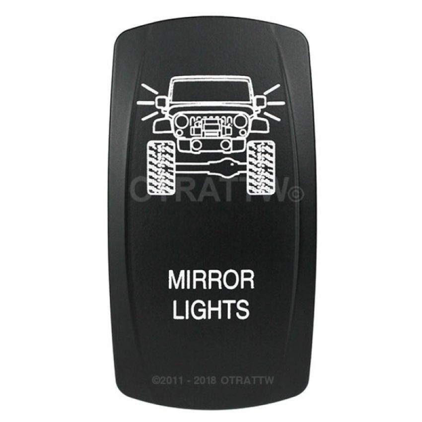 SPOD 860485 Rocker JK Mirror Lights Switch