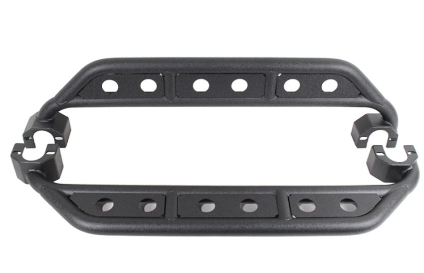 Fishbone Offroad FB23071 07-18 Jeep Wrangler JK 2 Door Steel Side Steps - Black Textured Powdercoat
