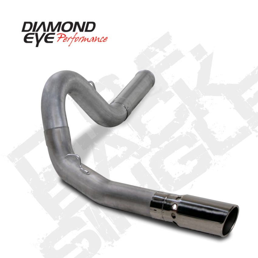 Diamond Eye Performance K5162S Diamond Eye KIT 5in DPF-BACK SGL SS: 2011-2015 CHEVY 6.6L 2500/3500