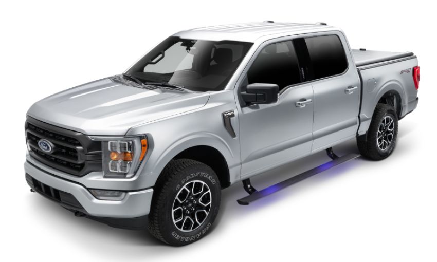 AMP Research 76152-01A 21-23 Ford F150 PowerStep Plug N Play - Black (See 76252-01A For Hybrid)