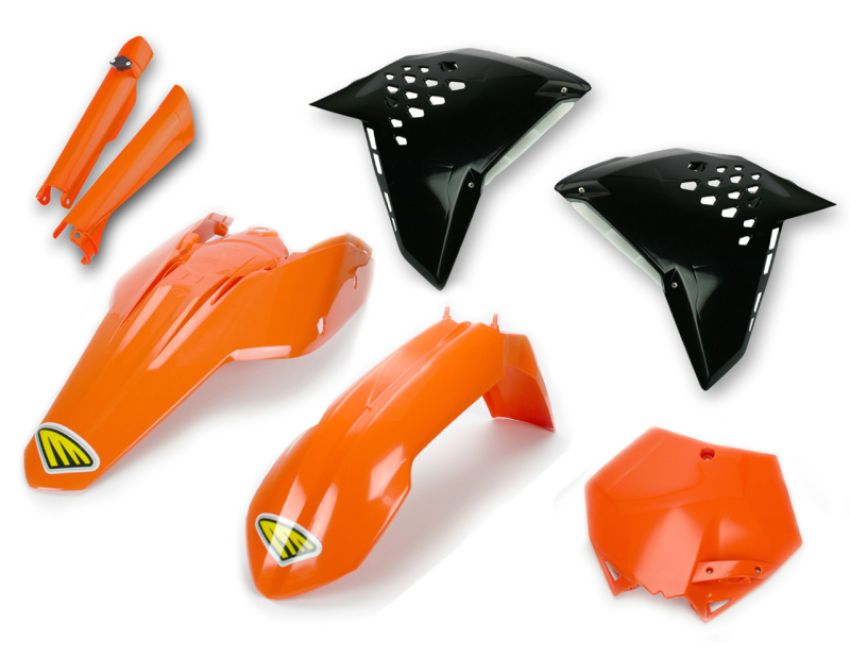 Cycra 1CYC-9306-02 07-11 KTM 125-505 SX/XC/SX-F/XC-F/XC-W/XCF-W/EXC-F Powerflow Body Kit - OEM