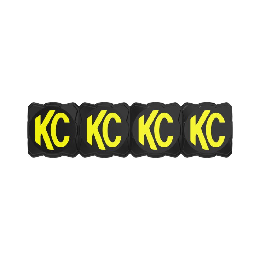 KC HiLiTES 5331 KC Cover FLEX ERA LED Light Bar 10in Black Yellow EA