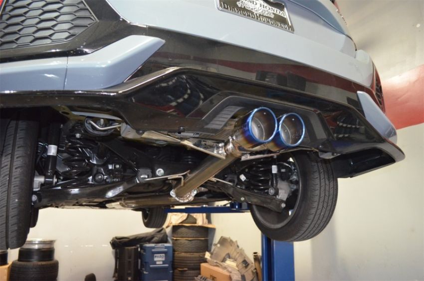 Injen SES1500TT 16-20 Honda Civic Hatchback 1.5T SS Cat-Back Exhaust w/ Titanium Tips