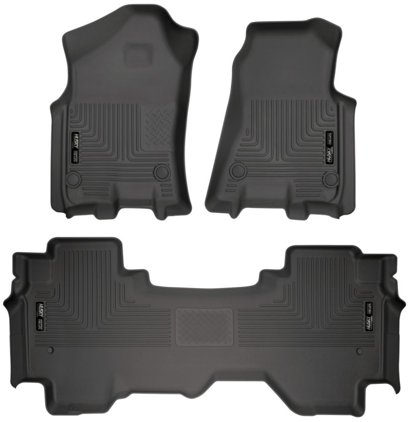HUSKY LINERS HSK94011 Front & 2nd Seat Floor L iners Weatherbeater