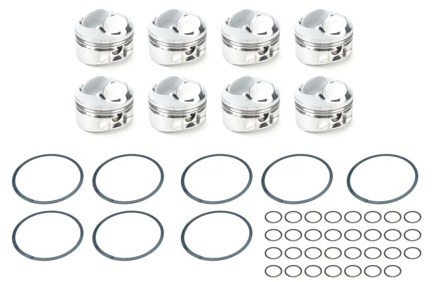 JE Pistons 258238 BBC .600 DOME Set of 8 Pistons