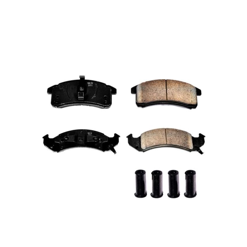 PowerStop 17-505 PowerStop - Z17 Low-Dust Ceramic Brake Pads with Hardware