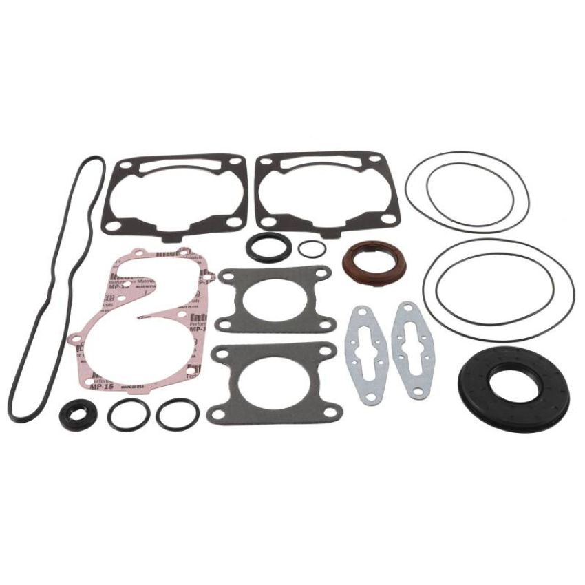 Vertex Pistons 711329 Vertex Gaskets 2015 Polaris 600 Rush Pro EFI Complete Gasket Kit w/ Oil Seals