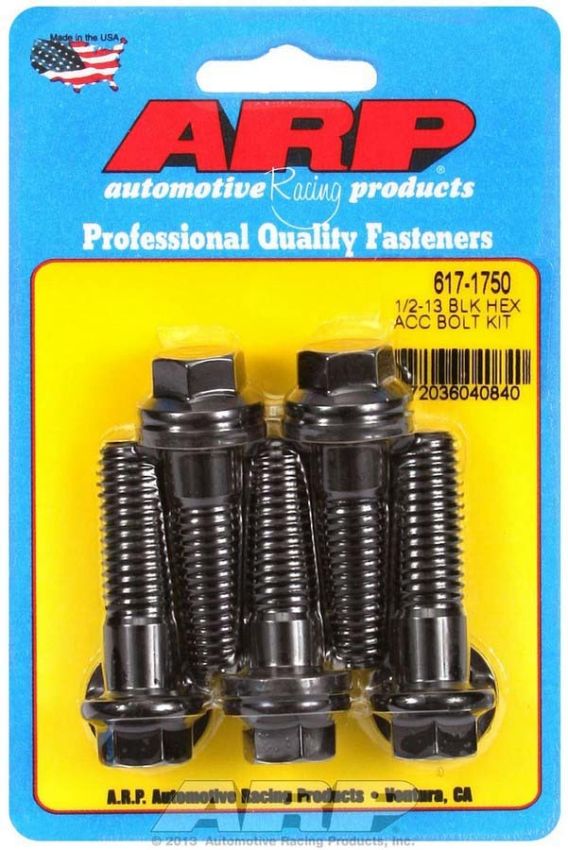 ARP ARP617-1750 Bolt Kit - 6pt. (5) 1/2-13 x 1.750