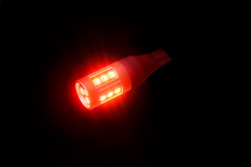 Putco 340921R-360 921 - Red Metal 360 LED