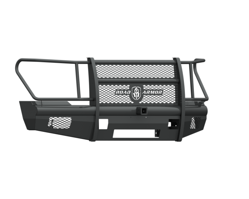 Road Armor 611VF26B 11-16 Ford F-250 Vaquero Front Bumper Full Guard 2in Receiver - Tex Blk