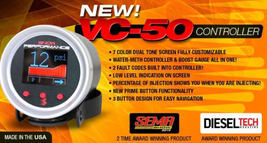 Snow Performance SNO-410-BRD Diesel Stage 2 Boost Cooler(tm) Water-Methanol Injection Kit