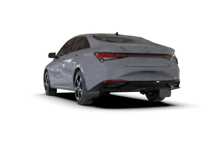 Rally Armor MF69-UR-BLK-GRY Black Mud Flap/Grey Logo