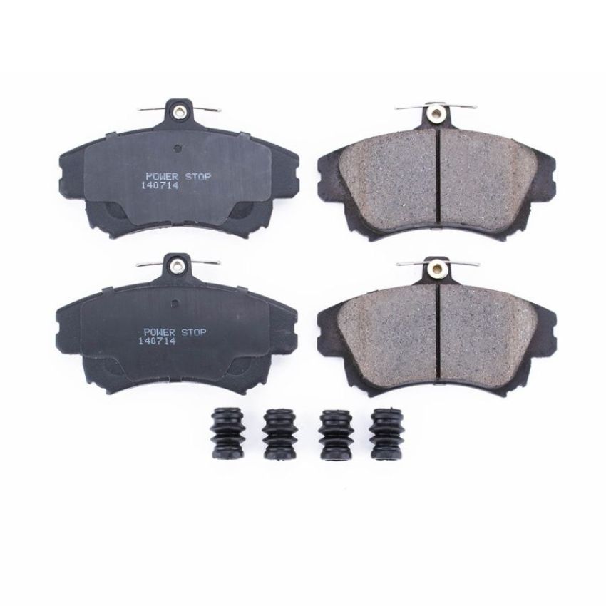 PowerStop 17-837 PowerStop - Z17 Low-Dust Ceramic Brake Pads with Hardware