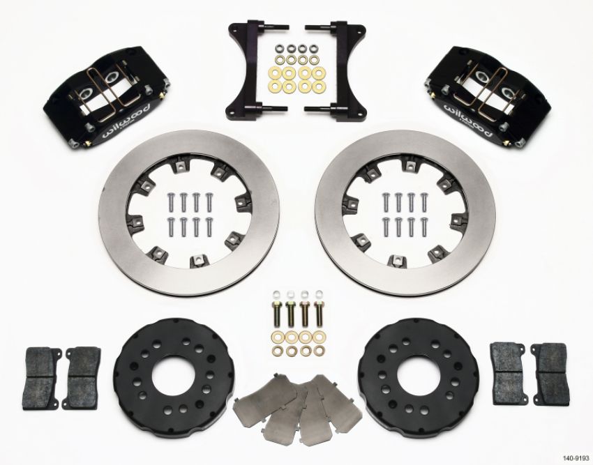 Wilwood 140-9193 Dynapro Radial Front Kit 12.00in Subaru Impreza WRX (*Line Kit Needed*)