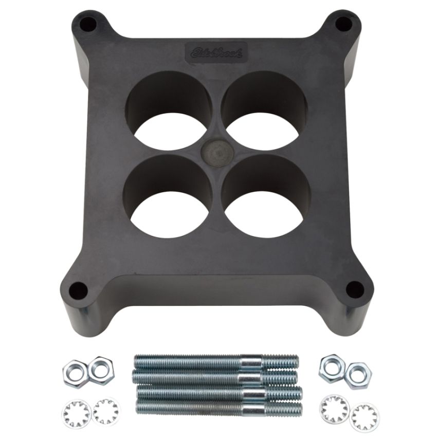 EDELBROCK EDE8713 Carburetor Spacer - 2in 4-Hole