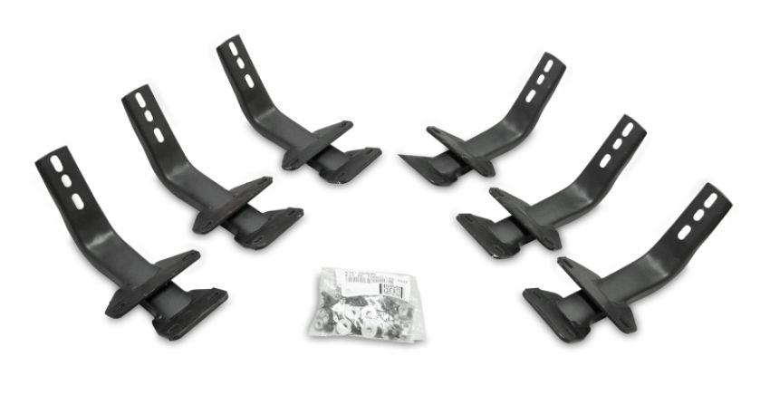 Go Rhino 6841555 15-20 Ford F-150 Brackets for OE Xtreme Cab Length SideSteps