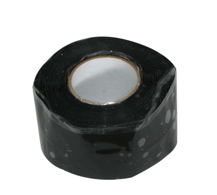 Moroso 72038 Self-Vulcanizing Tape - Black - 12ft Roll x 1in Wide
