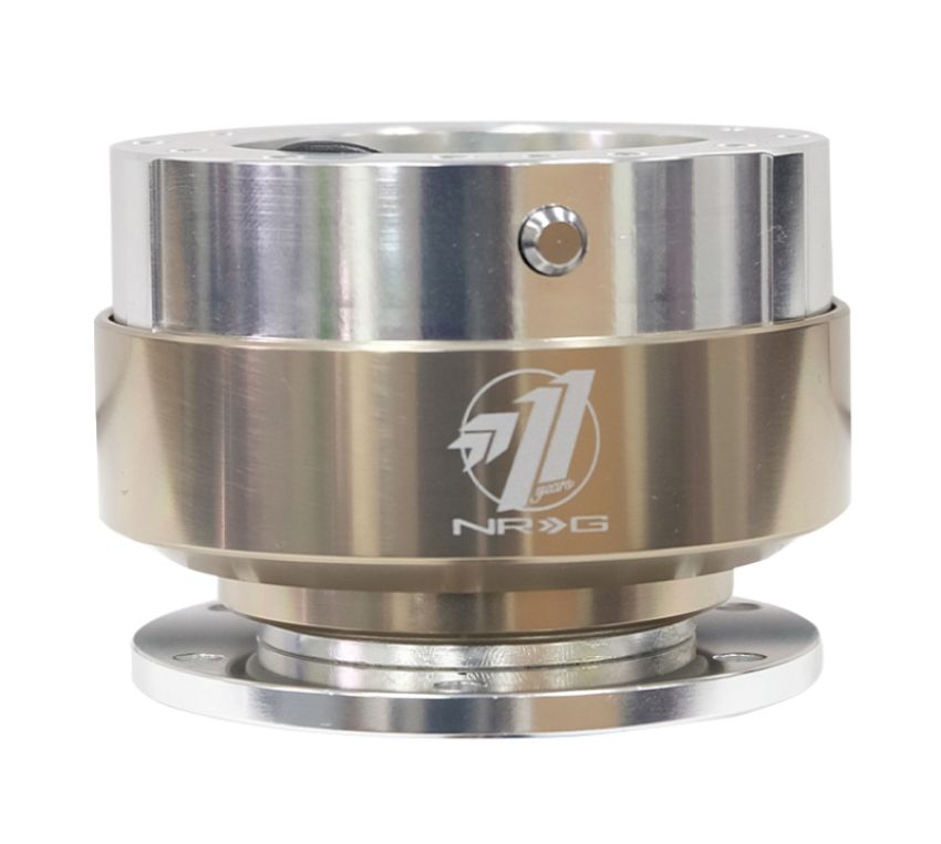 NRG SRK-100TI Quick Release Gen 1.5 - Silver Body / Titanium Chrome Ring