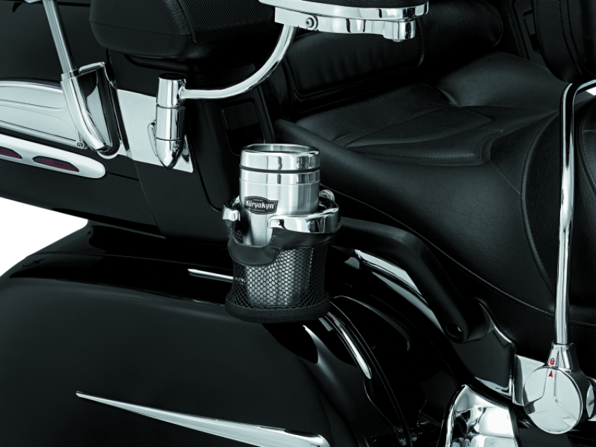 Kuryakyn 1481 Passenger Drink Holder 01-17 GL1800 Chrome