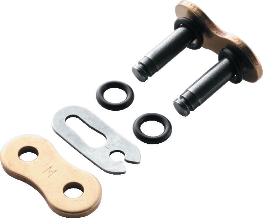 BikeMaster 197275 525 BMOR O-Ring Clip Link - Gold