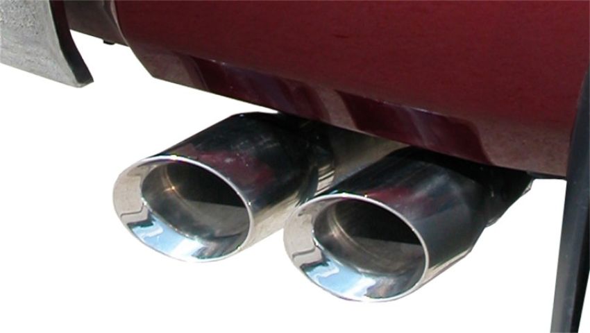 Corsa Performance 14577 3.0in. Cat-Back Single Side Exit with Twin 4.0in. Polished Pro-Series Tips