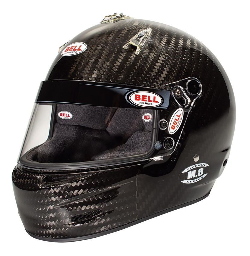 BELL HELMETS BEL1208A04 Helmet M8 7-3/8 / 59 Carbon SA2020/FIA8859