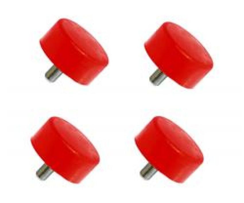 Prothane 18-1301 Toyota Tacoma Front Bump Stops - Red