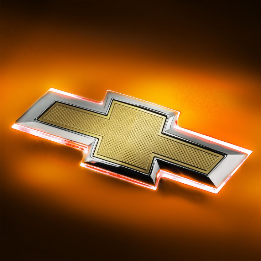 Oracle Lighting 3461-005 Amber Illuminated LED Rear Bowtie Emblem