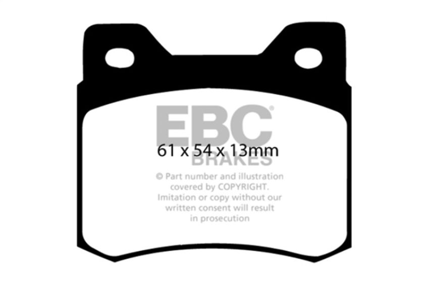 EBC Brakes DP3464C Redstuff Ceramic Low Dust Brake Pads