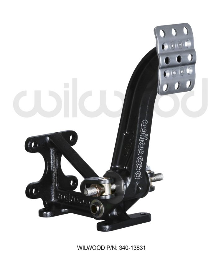 Wilwood 340-13831 Adjustable Brake Pedal - Dual MC - Floor Mount - 6:1