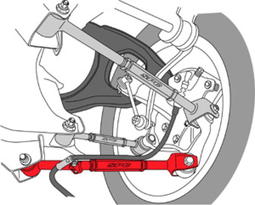 SPECIALTY PRODUCTS COMPANY 67550 ACCORD/TSX REAR LAT ARM