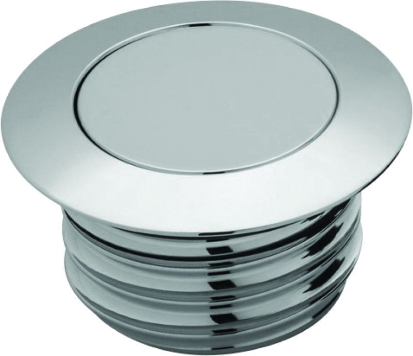 Kuryakyn 7178 Flush Mount Pop Up Gas Cap Chrome