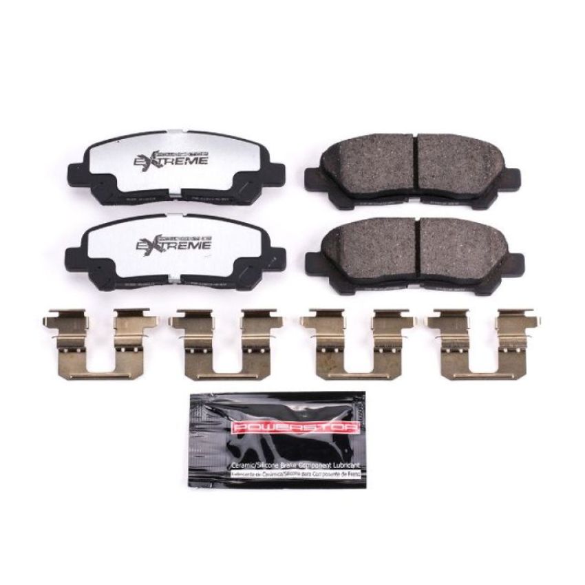 PowerStop Z36-1325 PowerStop - Z36 Truck and SUV Carbon-Fiber Ceramic Brake Pads with Hardware Kit