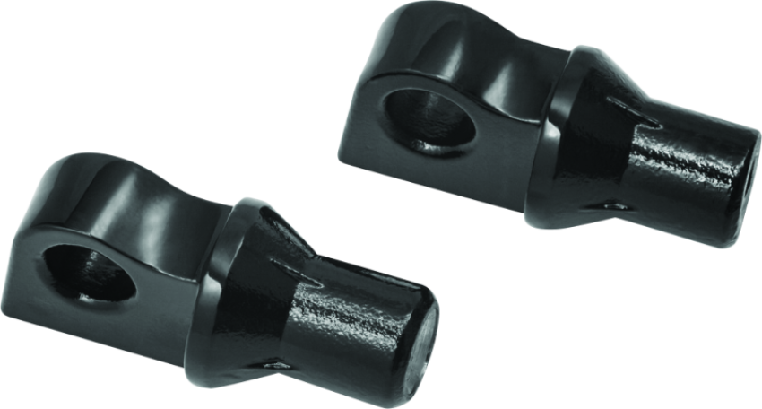 Kuryakyn 8890 Peg Adapter Harley-Davidson Male Mount Black