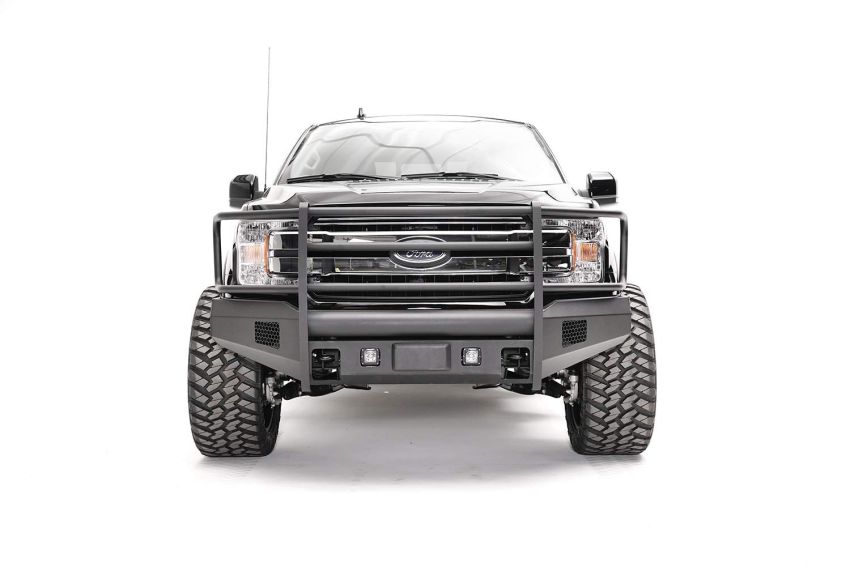 Fab Fours Inc. RGMOD-1 18-C F150 Raptor Adaptive Cruise Control Relocation Brckt Blck Steel Elite Bumper