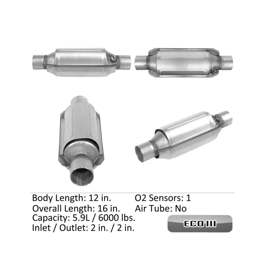 Eastern Catalytic 92834 Federal / EPA Catalytic Converter - Universal