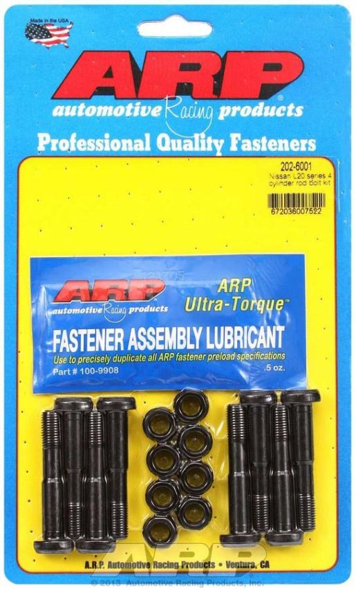 ARP ARP202-6001 Nissan Rod Bolt Kit - Fits L20 4-Cylinder