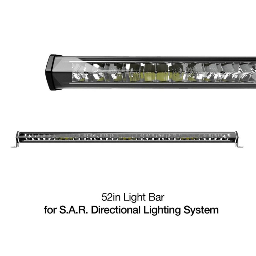 XKGLOW XK-SAR-3W XK Glow White Housing SAR Light Bar - Emergency Search and Rescue Light 52In