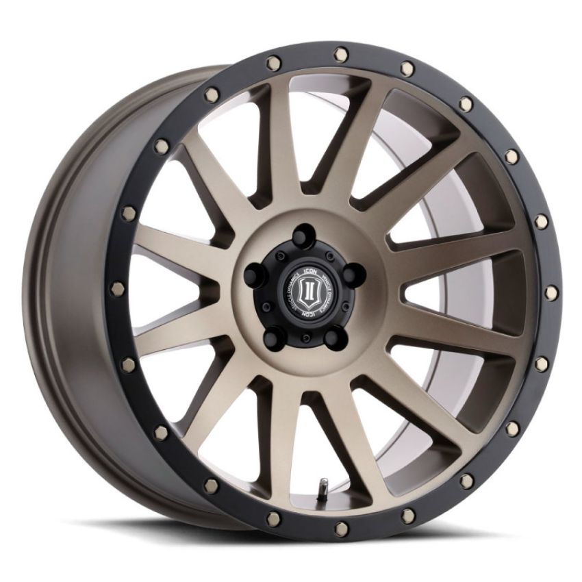 ICON 2020105547BR Compression 20x10 5x150 -19mm Offset 4.75in BS Bronze Wheel