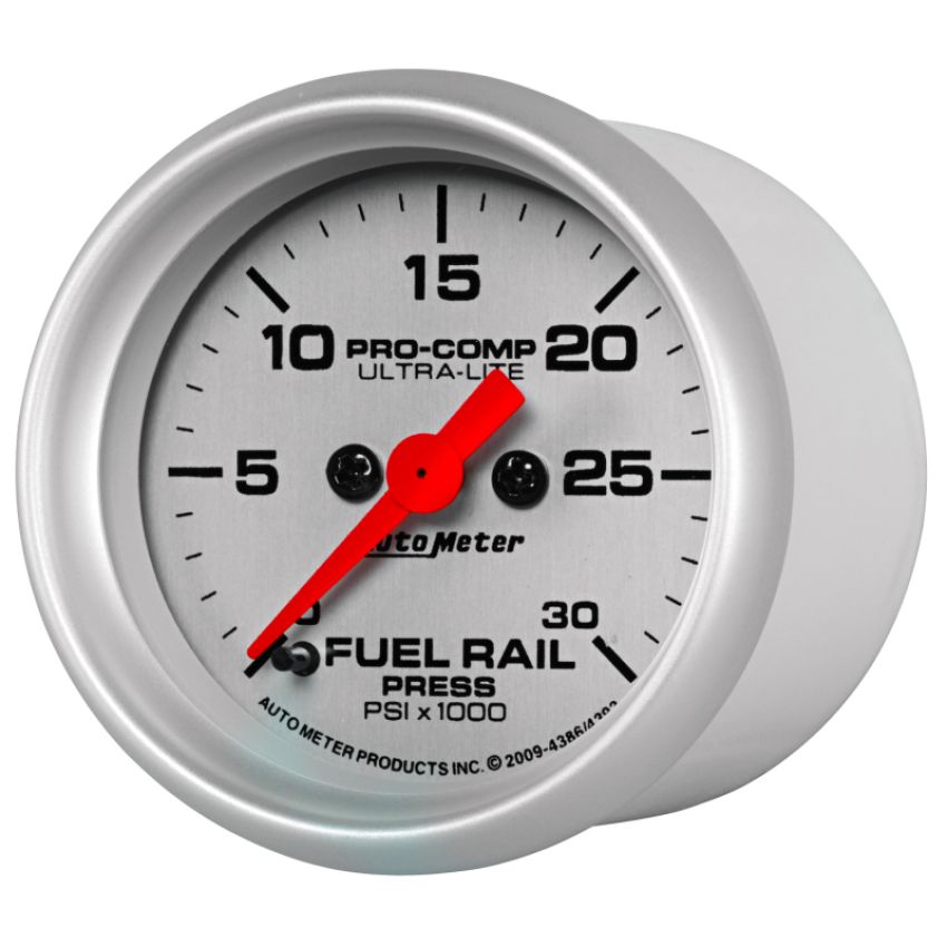 AutoMeter Gauge Rail Pressure (Ram 5.9L) 2-1/16in. 30Kpsi Digital Stepper Motor Ul
