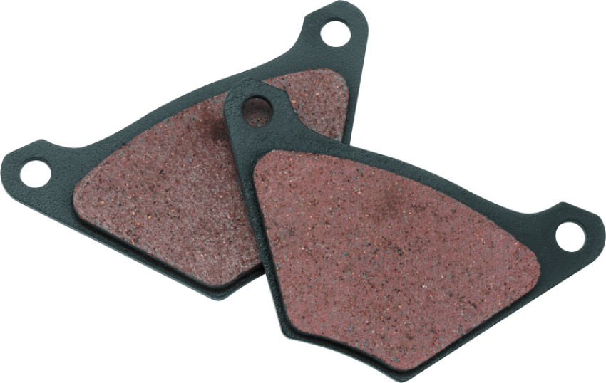 TwinPower 592351 Twin Power 72-80 Banana Caliper Organic Brake Pads Replaces H-D 44135-74 44029-82 44098-77 44032-79