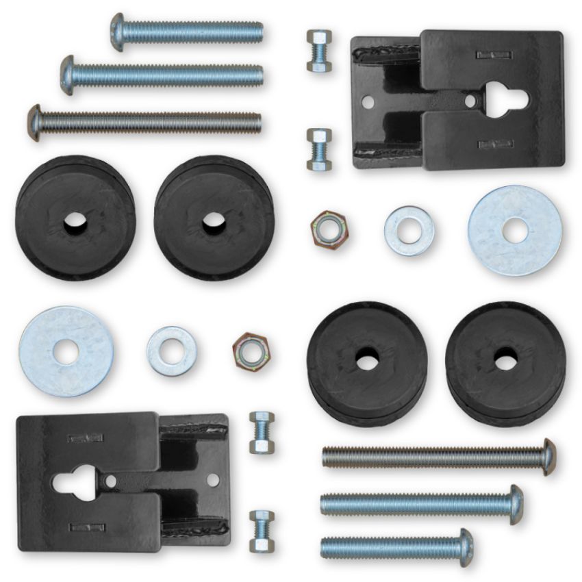 Rock Krawler RK06726 2018+ Jeep Wrangler JL 2DR / JLU 4DR 2-4in Adj. Rear Bump Stop Kit