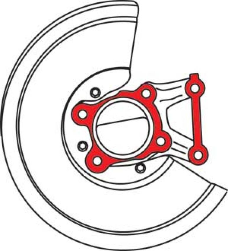 SPECIALTY PRODUCTS COMPANY 71763 .75 DEG FORD CAMBER SHIM