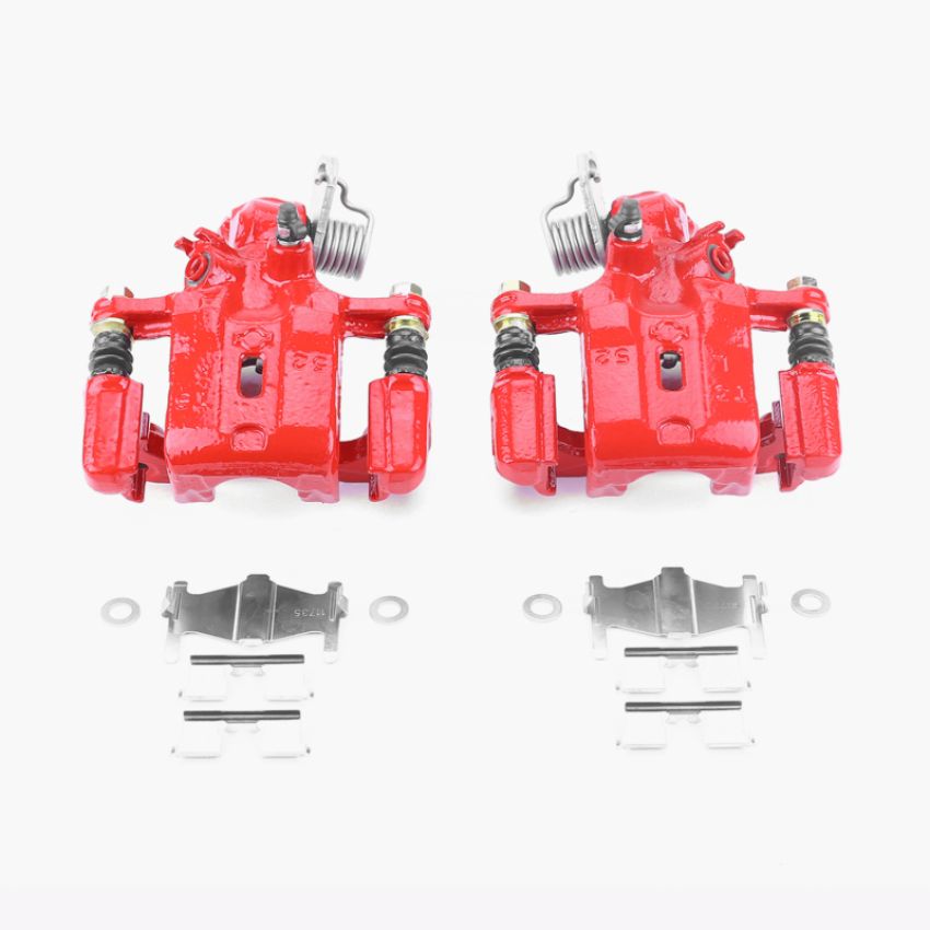 PowerStop S2626 Red Powder Coated Calipers