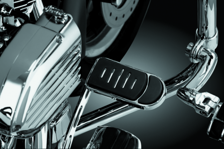 Kuryakyn 7587 Brake Pedal Pad Extension Chrome